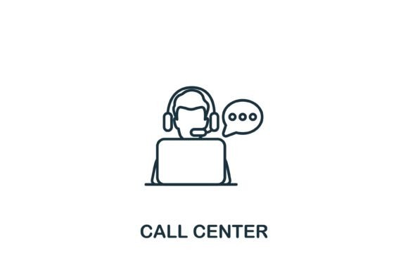 Call Center Icon: A Simple Yet Powerful Element for Modern Design
