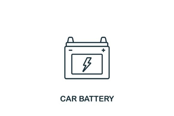 Car Battery Icon: A Versatile Design Element