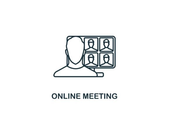 Enhance Your Brand with the Perfect Online Meeting Icon