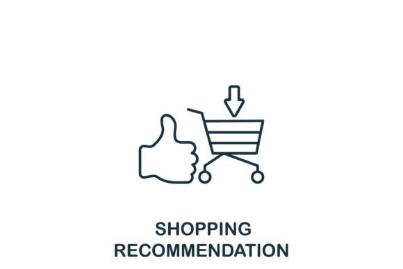 Enhance Your Brand with the Shopping Recomendation Icon