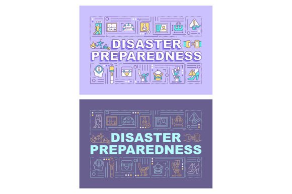 Enhance Your Disaster Preparedness with the Word Banner Set