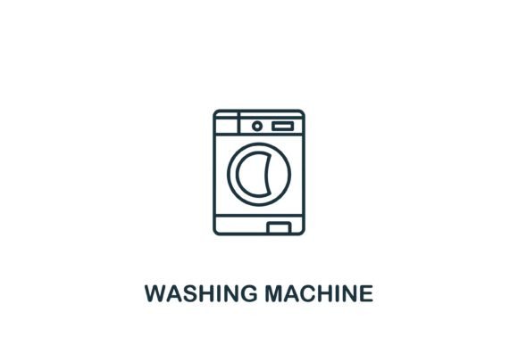 Exploring the Versatility of the Washing Machine Icon for Design Projects