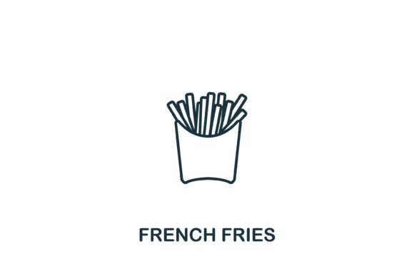 Le French Fries Icon : Un Élément Visuel Indispensable pour Votre Contenu Créatif