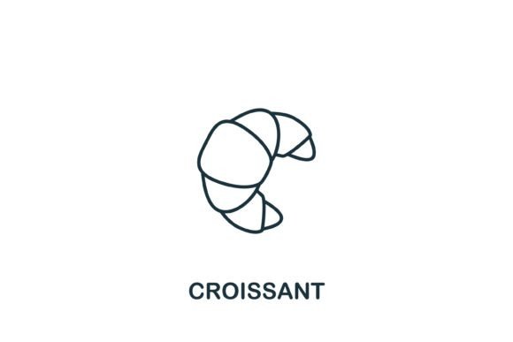 Strategic Use of the Croissant Icon for Enhanced Branding and Communication
